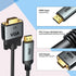 (50ft) HDMI to VGA Cable, Uni-Directional HDMI Computer to VGA Monitor Cable