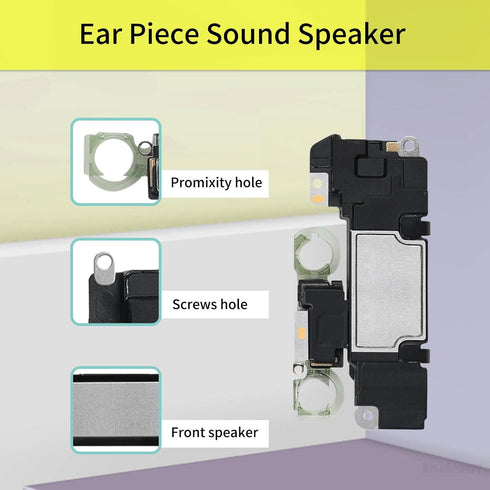 Earpiece Front Speaker Replacement for iPhone 11 - Repair for Earspeaker with Ambient Light Sensor