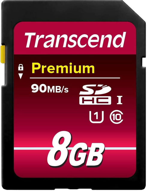 Transcend 8 GB High Speed 10 UHS Flash Memory Card (TS8GSDU1)