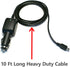 EDO Tech 10 Ft Mini USB Car Charger Cord for Uniden Bearcat Radio Scanner BCD160DN BC125AT BC75XLT BCD325P2 BCD436HP