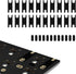 YIMAGUJRX Keyboard Stabilizer Switch Pads, 20Pcs Teflon Film & 12Pcs Steel Wire EVA Pads (Black)