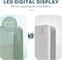 NOBIS Portable Charger, 20000mAh Power Bank, 45W Fast Charging, Battery Pack with C to C Cable, Digital Display for