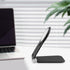 Foldable Phone Stand for Magsafe Charger, Adjustable Angle Aluminum Desk Phone Holder Mount Compatible with Magsafe Charger for iPhone 15 14 13 12 Pro Max (No Charger Included) Black