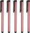 Pink MECCANIXITY 5pcs Stylus Pens for Touch Screens - Universal Capacitive Pencil Sensitivity for All Devices