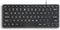 Perixx PERIBOARD-416 Wired Mini USB Keyboard with 4 Hubs, X Type Scissor Keys, Detachable USB-C and A Cable