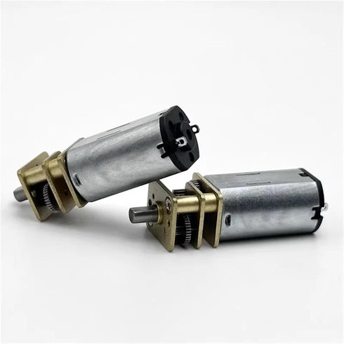 ATNVSE N30 3V 3.7V 5V 600RPM 1Pcs Mini Gear Motor DC Fast Speed Full Metal Gearbox Gear Reduction Motor DIY Lock Smart