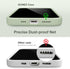 GONEZ Silicone Case for iPhone 14 with 2X Screen Protector & 2X Camera Lens Protector, Liquid Shockproof Cover, Pastel