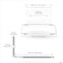 4.5" Small Baby Monitors & Speaker Wall Mount Shelf - Adhesive & Screw-in for Security Cameras and Decor