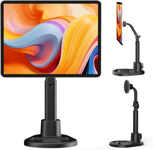 HotYeah Adjustable Portable Magnetic Stand Holder for 15.6-inch Portable Monitor/iPhone/Tablet, Stand Mount for
