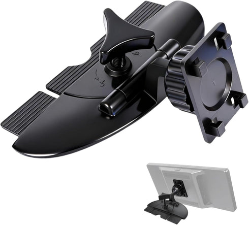 Epronic Portable Car GPS Mount, 17.2mm Ball Adapter CD Slot for Phone Holder,