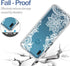 Mandala Phone Case for Huawei Y6 2019/Y6 Pro 2019/Y6s/Honor Play 8A with Tempered-Glass Screen Protector.