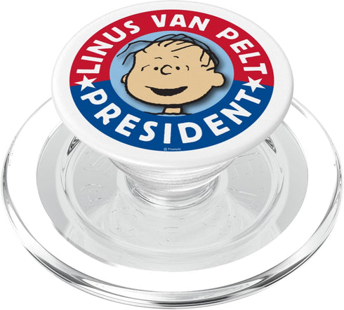Peanuts Linus Van Pelt for President PopSockets PopGrip for iPhone