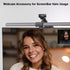 Webcam Accessory ScreenBar Halo, Adjustable Angle Webcam Stand for Monitor Light Bar Mount for BENQ Quntis