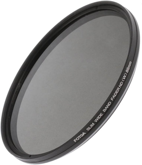 Fotga Slim Fader Variable ND Filter, Adjustable ND2 to ND400 86mm Neutral Density Optical Glass