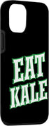 Vegan Life Crisis 12/12 Eat Kale Healthy Vegetarian Lifestyle Vegetable Food Kale Case for iPhone Pro