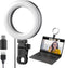 Meyin Ring Light Clip on Laptop Monitor, Webcam Light 10 Brightness Level Video