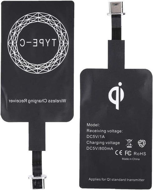Charging Receiver, 5V 1000mAh Charger Adapter, Plug and Play Fast Charging Receiver Module for Android and iOS Phone