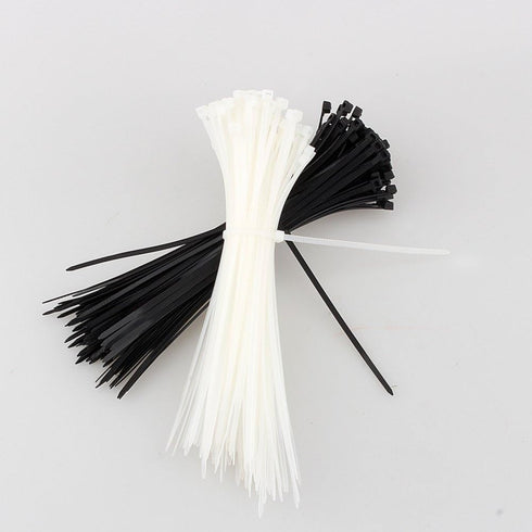 Star 8 inches 30 lb Ties,100 (2.5mm200mm Test Heavy Duty Nylon Cable PCS Zip Ties White)