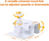 Gutter Mount for Eufy, Wyze, Google Nest, Arlo, Simplisafe, Ring Stick up Cam/Pro, Wyze Cam v3 Pro, Compatible with Any Security Camera and Solar Panel with 1/4 Screw