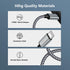 USB C to 3.5mm Car Aux Cable, 2 in 1 USB C to 3.5mm Stereo Aux Headphone Jack Cable with USB C Charging