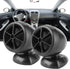 Acouto Music Horns Car Audio, 1200W 12V Tweeter Mini Horn Loudspeaker for Car Audio