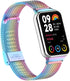 Straps for Xiaomi Mi Band 8 Pro/Redmi Smartwatch 4, Metal Bracelet Protective Frame and 18MM Steel Mesh