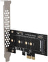M.2 PCIe PCI E Adapter, M.2 to PCI E3.0 X1 Expansion Card for Desktop PCI Express Slot
