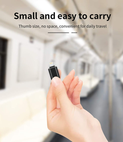 iPhone OTG Adapter Camera Card Reader Lightning to USB Flash Drive Keyboard Mouse MIDI Hub Dongle Compatible with 11 12