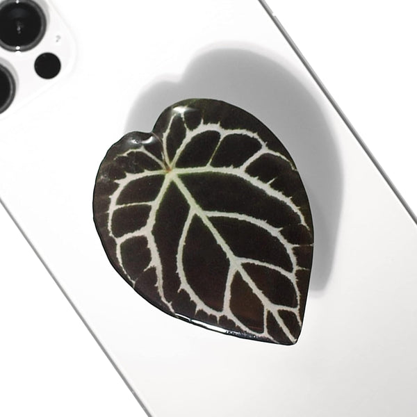 COMMONKUNST Tropical Rare Leaf Plant Multi-Functional Collapsible Expandable Mobile Phone Grip & Kickstand (Anthurium