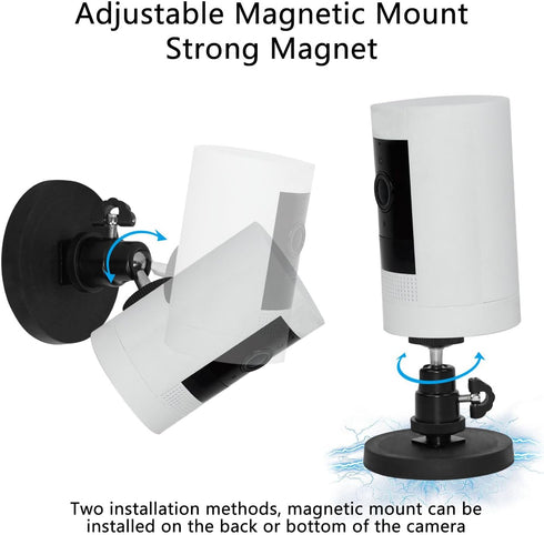 TEKCAM 1Pack Magnetic Camera Mount Compatible with Outdoor Cam Plus, Stick up Cam Battery, Outdoor Camera Magnetic
