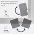 TNP Universal Satellite Speaker Wall Mount Bracket, Ceiling Mount Clamp with Adjustable Swivel and Tilt Angle for Home