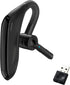 Bluetooth Headset - Dual Microphone Wireless Headset with USB Dongle for Computer, 45H Talking Time, USB-A Compatible