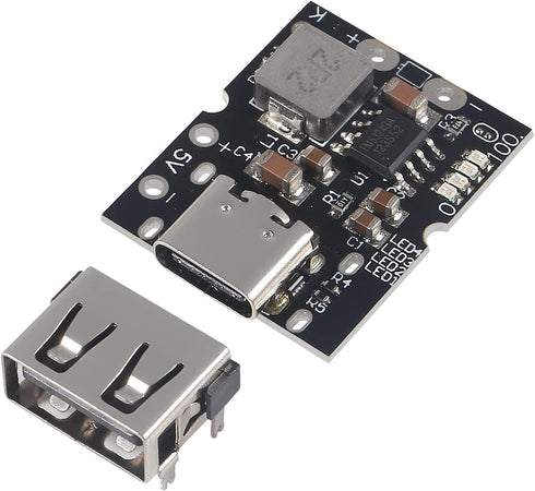 5pcs Type-C USB 5V 2A Boost Converter Step-Up Power Module for DIY (Not Welded)