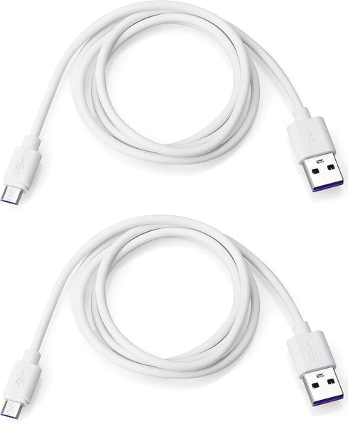 Smays USB to Micro USB Cable 3ft Charging Cord White by Smays