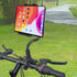 Tablet Holder Spin Bike Mount for 4-13" iPad Phone, 360° Gooseneck Stand for Treadmill and Exercise Bicycle