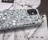 Compatible with iPhone 11 Bling Glitter Case, Luxury Shiny Diamond Crystal Rhinestone Handmade Clear Cover Case (6.1'')