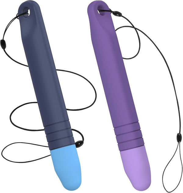MoKo Kids Stylus Pen for Touch Screens, 2Pack Kindle Kids Stylus with Tethers, Soft Silicone for Kids Compatible with