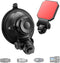 COOAU Car Dash Cam Mounting Bracket, Adjustable Suction Cup Mount for Dashboard Camera