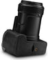 MegaGear MG1533 Nikon COOLPIX P1000 Ever Ready Leather Camera Half Case and Strap - Black, Compact Design