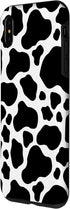 iPhone XS Max Case, Fun Black and White Cow Phone Case - Cow Print Phone Case