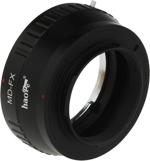 Haoge Lens Mount Adapter for Minolta Rokkor MD MC Lens to Fujifilm X FX Mount Cameras like X-A5, X-E3, X-T3