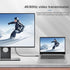 xiwai Right Angled 90 Degree USB4.0 to Straight USB4.0 Cable, 40Gbps with 100W Charging and 5K@60Hz, Compatible with