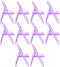 Beaupretty 10pcs Foldable Chair Shape Phone Stands Creative Mobile Phone Holders Desktop for