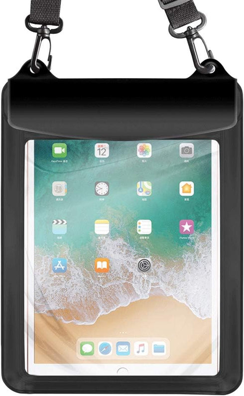 Universal Tablet Waterproof Case Pouch, Dry Bag for iPad 10.2/9.7, iPad Pro 11/10.5, iPad Air, Samsung Galaxy Tab,