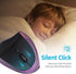 Ergonomic Wireless Mouse, Rechargeable Vertical Mouse for Right Handed with 6 Buttons for Laptop, Desktop, PC (Purple)
