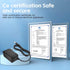 12V 1A Power Supply AC/DC Adapter, 12W 100~240V DC Plug 5.5 x 2.5mm & 2.1mm, 12Volt Power Converter