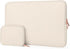 ARVOK Laptop Sleeve Case for 13/13.3/14 inch MacBook Air/Pro & HP Chromebook, Water-Resistant Leather Case with Pouch