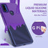 PUJUE Motorola Moto-G Pure Phone Case, Rugged Bumper Shockproof Drop Protective TPU Cover for G Play 2023 | G Power