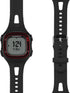 kwmobile Strap Replacement Silicone Watch Band for Garmin Forerunner 10/15 (L Size) - Black