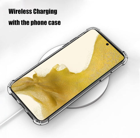 Galaxy S21 FE 5G Case, Paris Tower Butterfly Drop Protection Shockproof Case, TPU Full Body Protective